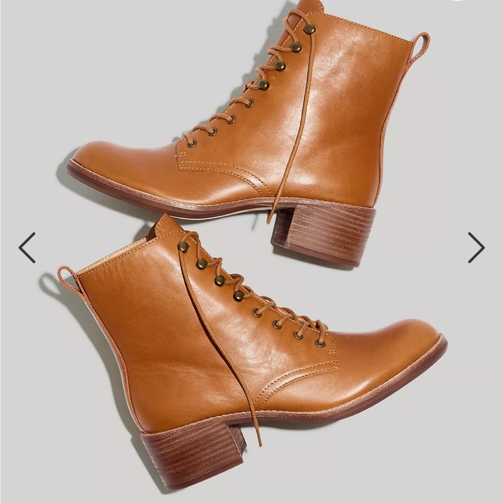 The Patti Lace-Up Boot - Size 9.5
